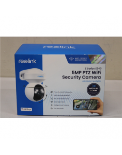 SALE OUT. Reolink E Series E540 Smart 5MP PTZ WiFi Camera with Motion Spotlights, White | Reolink | Smart WiFi Camera with Motio