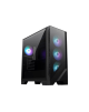 MSI PC Case | MAG FORGE 321R AIRFLOW | Side window | Black | Mid-Tower | Power supply included No | ATX