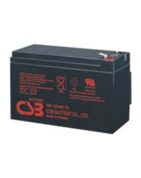 CSB Battery Battery 12V 9Ah 34W Pb F2 | HR1234WF2