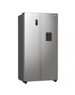 Gorenje Refrigerator | NRR9185EAXLWD | Energy efficiency class E | Free standing | Side by side | Height 178.6 cm | No Frost sys
