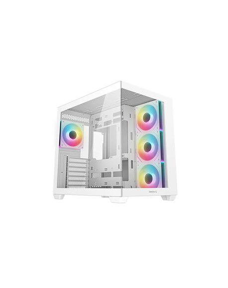 Deepcool CG530 4F WH | White | Mid Tower | Power supply included No