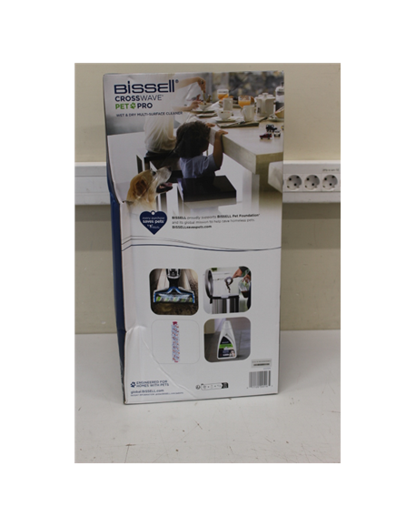 SALE OUT. Bissell CrossWave Pet Pro MultiFunctional Cleaner, Blue/Titanium | Bissell | MultiFunctional Cleaner | CrossWave Pet P