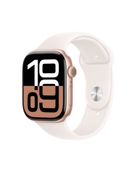 Apple Watch Series 10 | Smart watch | GPS (satellite) | Always-On Retina | Waterproof | Rose Gold