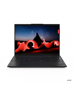Lenovo ThinkPad L16 | Black | 16 " | IPS | WUXGA | 1920 x 1200 pixels | Anti-glare | AMD Ryzen 5 PRO | 7535U | 16 GB | SO-DIMM D