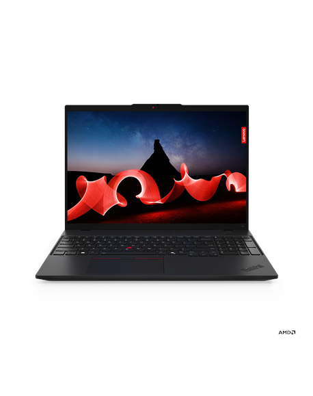 Lenovo ThinkPad L16 | Black | 16 " | IPS | WUXGA | 1920 x 1200 pixels | Anti-glare | AMD Ryzen 5 PRO | 7535U | 16 GB | SO-DIMM D