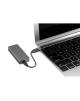 Digitus USB M.2 hard disk enclosure, SSD, external, NVMe, 20Gbps, USB 3.2 Gen2x2