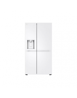 LG Refrigerator | GSLC40SWPE | Energy efficiency class E | Free standing | Side by side | Height 179 cm | Fridge net capacity 41