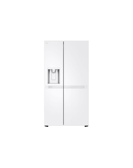 LG Refrigerator | GSLC40SWPE | Energy efficiency class E | Free standing | Side by side | Height 179 cm | Fridge net capacity 41