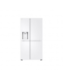 LG Refrigerator | GSLC40SWPE | Energy efficiency class E | Free standing | Side by side | Height 179 cm | Fridge net capacity 417 L | Freezer net capacity 221 L | Display | 36 dB | White