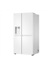 LG Refrigerator | GSLC40SWPE | Energy efficiency class E | Free standing | Side by side | Height 179 cm | Fridge net capacity 41