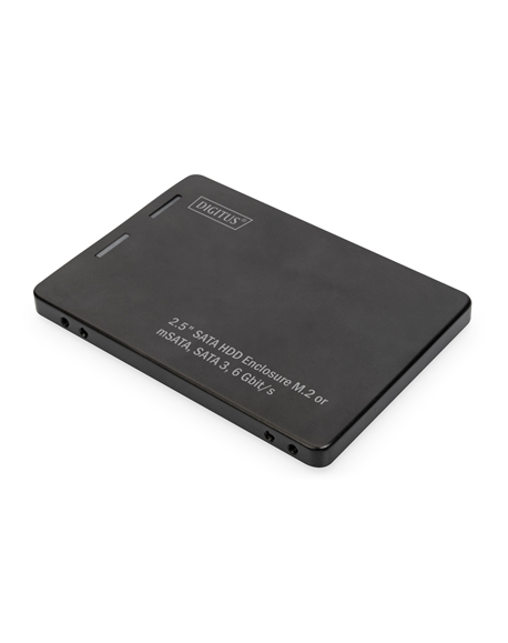 Digitus 2.5" SATA HDD Enclosure M.2 or mSATA