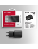AXAGON Wallcharger 2x port (USB-A + USB-C), 20W | ACU-PQ20