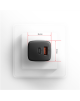 AXAGON Sil wallcharger 2x port (USB-A + USB-C), 30W | ACU-PQ30