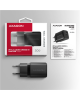 AXAGON Sil wallcharger 2x port (USB-A + USB-C), 30W | ACU-PQ30