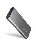 AXAGON External USB-C 3.2 Gen 2 metal box for M.2 NVMe & SATA SSD disks