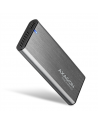 AXAGON External USB-C 3.2 Gen 2 metal box for M.2 NVMe & SATA SSD disks