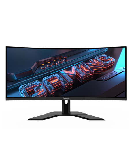 Gigabyte G34WQCP EK | 34 " | VA | 180 Hz | 1 ms | 3440 x 1440 pixels | 350 cd/m² | HDMI ports quantity 2
