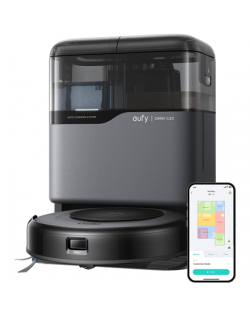 Anker Eufy | Robot Vacuum Cleaner with All-in-One Station | Omni C20 | Wet&Dry | 7000 Pa | Gray