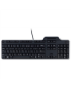 Dell KB813 Smartcard keyboard, Wired, Black, English