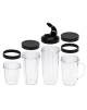 Adler Blender Smoothie Set | AD 4084 | Tabletop | 1200 W | Jar material BPA-Free | Jar capacity 0.3+0.5+0.5+0.7 L | Ice crushing