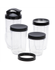 Adler Blender Smoothie Set | AD 4084 | Tabletop | 1200 W | Jar material BPA-Free | Jar capacity 0.3+0.5+0.5+0.7 L | Ice crushing
