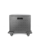 SALE OUT. Digitus Charging trolley, 16 charge bases, 14", black 384 x 550 x 375 mm, electr. lock, incl. USB, fan | Digitus | Bla