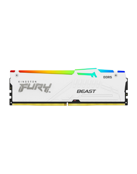 Kingston KF568C34BWEA-16 16GB 6800MT/s DDR5 CL34 DIMM FURY Beast White RGB EXPO | Kingston