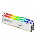 Kingston KF568C34BWEAK2-32 32GB 6800MT/s DDR5 CL34 DIMM (Kit of 2) FURY Beast White RGB EXPO | Kingston