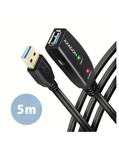 AXAGON Active extension USB 3.2, 5 m | ADR-305