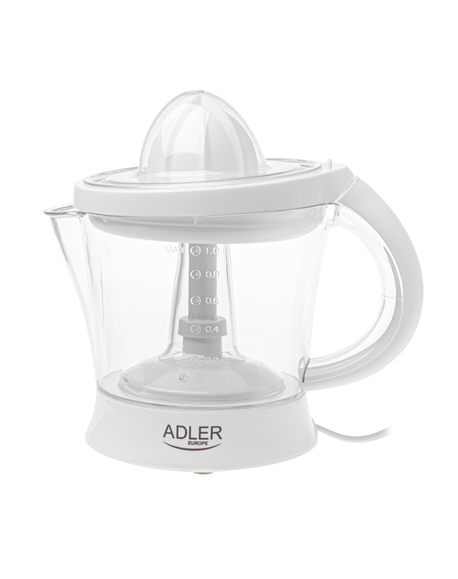 Adler Citrus Juicer | AD 4014 | Type Citrus juicer | White | 40 W | Number of speeds 1