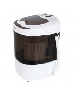 Camry Mini washing machine CR 8054 Top loading, Washing capacity 3 kg, Depth 37 cm, Width 36 cm, White/Gray, Semi-automatic