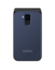 myPhone Flip | LTE | Black | 2.8 " | TFT | 48 MB | 128 MB | 3G | Bluetooth | 2.1 | USB version Type-C | Built-in camera | Main c