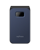 myPhone Flip | LTE | Black | 2.8 " | TFT | 48 MB | 128 MB | 3G | Bluetooth | 2.1 | USB version Type-C | Built-in camera | Main c
