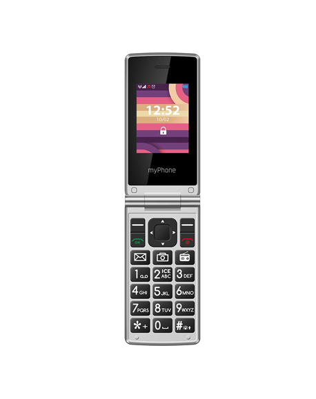 myPhone Tango | LTE | Black | 2.4 + 1.77 " | TN | 64 MB | 128 MB | Dual SIM | Nano SIM | Bluetooth | 5.1 | USB version Type-C | 