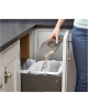 BLACK & DECKER | Vacuum Cleaner | NVC215WA-QW | Cordless operating | 7.2 V | Operating time (max) 10 min | Blue/Gray