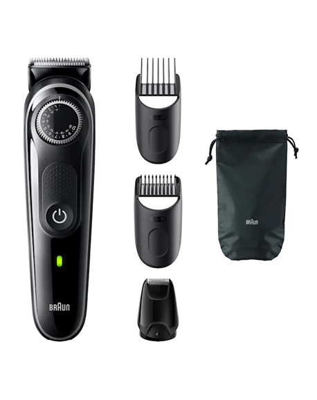 Braun Beard Trimmer | BT3440 Series 3 | Operating time (max) 80 min | NiMH