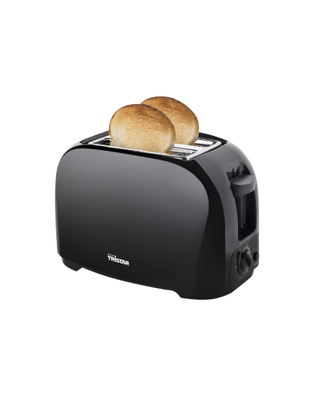 Tristar Toaster | BR-1025 | Number of slots 2 | Housing material Plastic | Black
