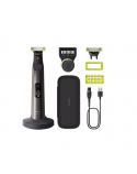 Philips | Hair trimmer, Face and Body | QP6652/61 OneBlade Pro 360 | Cordless | Wet & Dry | Number of length steps 20 | Grey/Black