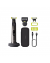 Philips | Hair trimmer, Face and Body | QP6652/61 OneBlade Pro 360 | Cordless | Wet & Dry | Number of length steps 20 | Grey/Black