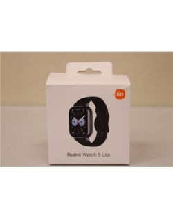 Redmi Watch 5 Lite | GPS (satellite) | AMOLED | 1.96” | DAMAGED PACKAGING, SCRATCHES ON BACK | Black