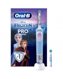 Oral-B Electric Toothbrush | Vitality Pro Frozen | Rechargeable | For children | Number of brush heads included 1 | Number of teeth brushing modes 2