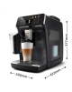 Philips | Coffee machine | EP4441/50 | Pump pressure 15 bar | Built-in milk frother | Fully Automatic | 1500 W | Black