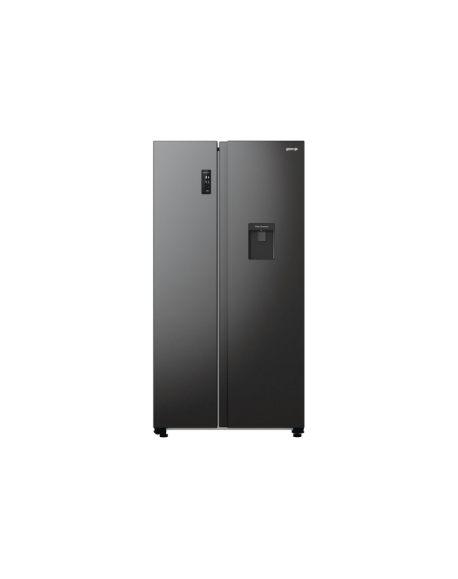 Gorenje Refrigerator | NRR9185EABXLWD | Energy efficiency class E | Free standing | Side by side | Height 178.6 cm | No Frost sy