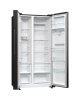 Gorenje Refrigerator | NRR9185EABXLWD | Energy efficiency class E | Free standing | Side by side | Height 178.6 cm | No Frost sy