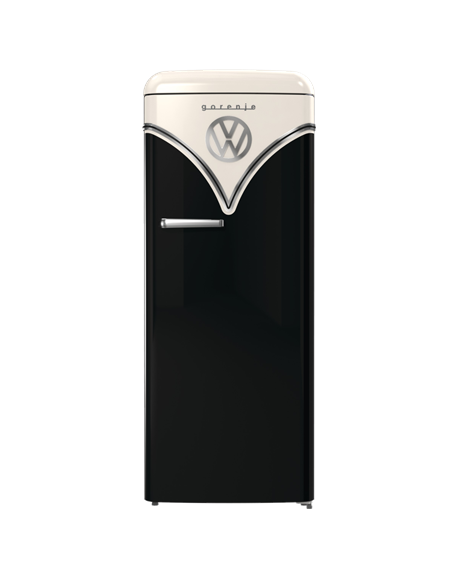 Gorenje Retro Refrigerator | OBRB615DBK | Energy efficiency class D | Free standing | Larder | Height 152.5 cm | Fridge net capa