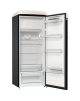 Gorenje Retro Refrigerator | OBRB615DBK | Energy efficiency class D | Free standing | Larder | Height 152.5 cm | Fridge net capa