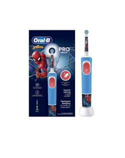 Oral-B | Electric Toothbrush | Vitality PRO Kids Spiderman | Rechargeable | For kids | Number of brush heads included 1 | Number