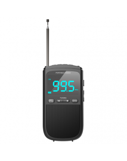 Camry | Portable mini radio | CR 1905 | Alarm function | Black