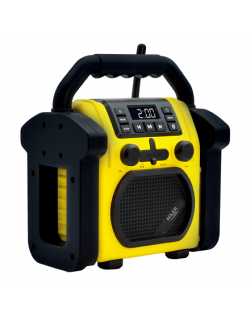 Adler | Construction radio with Bluetooth | AD 1911 | AUX in | Black/Yellow