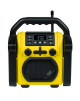 Adler | Construction radio with Bluetooth | AD 1911 | AUX in | Black/Yellow